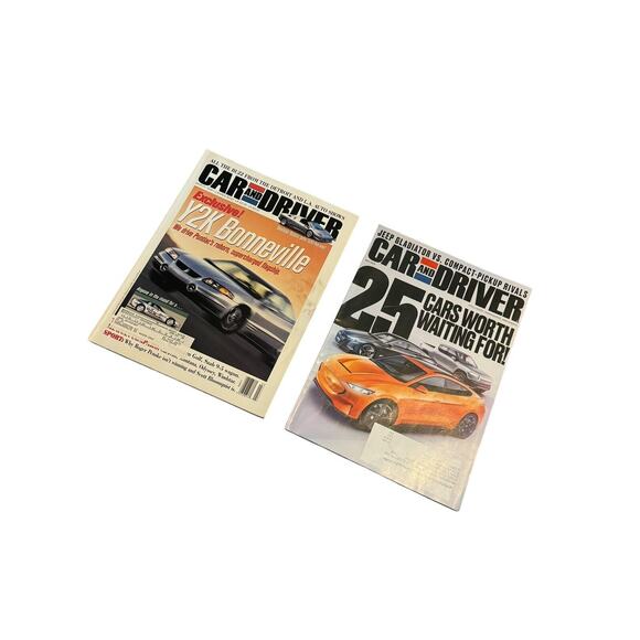 Car and Driver Print Magazine VTG 1998 1999 2019 (8) BMW Cadillac VW Camaro - Picture 6 of 7